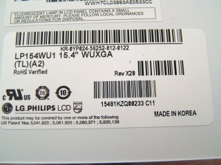 LG.Philips LCD LP154WU1-TLA2 photo