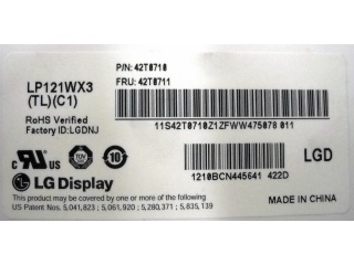 LG Display LP121WX3-TLC1 photo