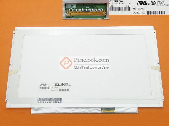 Schermo LED 13.3 Pollici CLAA133WB01A, 1366x768 HD, 40 Pin, Lucido, DisplaySeek