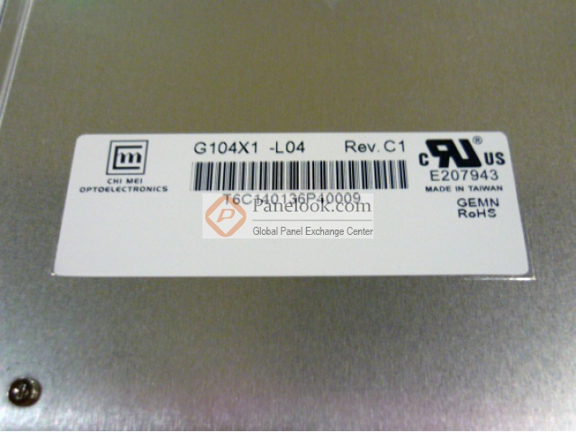 T4ページ G104X1-L04 Overview - Panelook.com