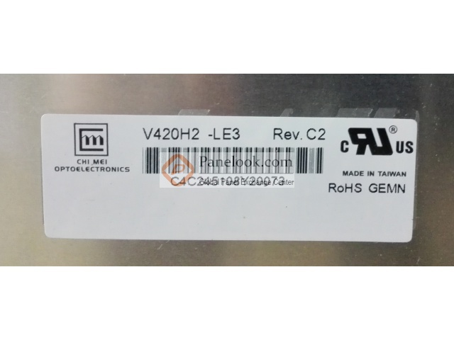 Chimei Innolux V420H2-LE3 Overview - Panelook.com