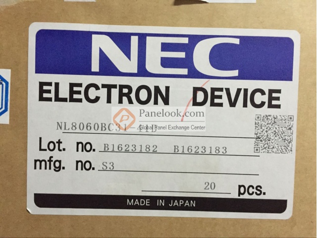 NL8060BC31-41D Overview - Panelook.com