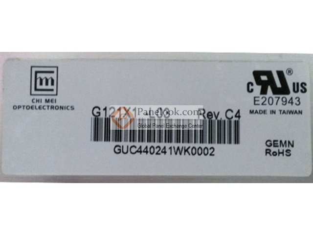 Innolux G121X1-L03 Stock 500 pcs - Panelook.com