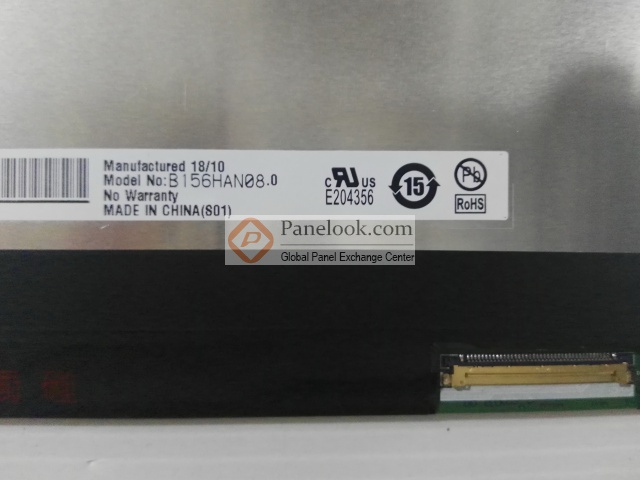 AUO B156HAN08.0 Overview - Panelook.com