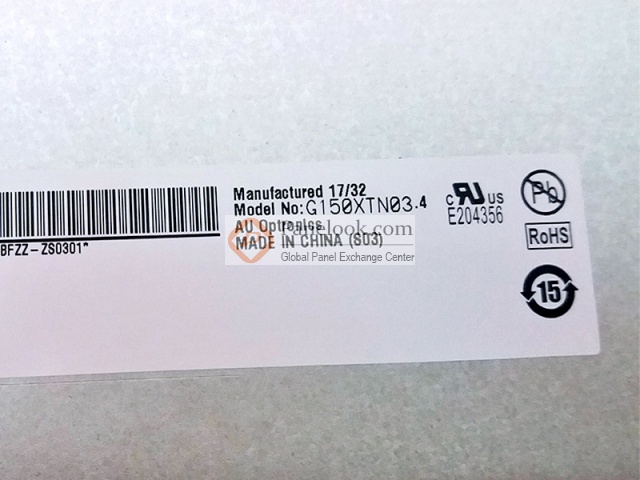 G150XTN03.4 Overview - Panelook.com