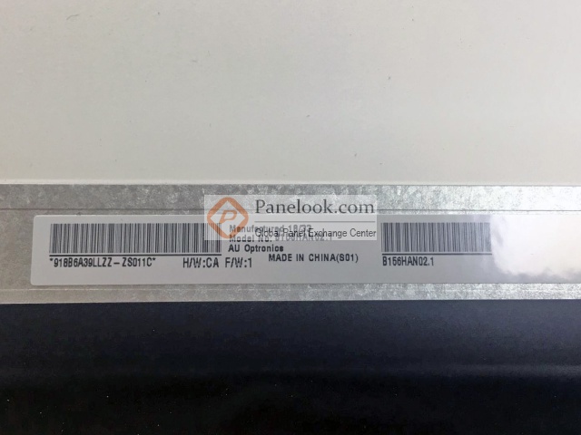 AUO B156HAN02.1 HWCA Overview - Panelook.com