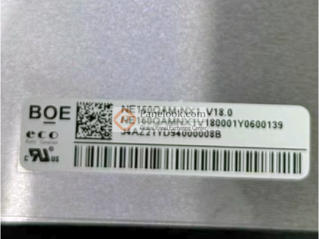 BOE NE160QAM-NX1 Overview - Panelook.com