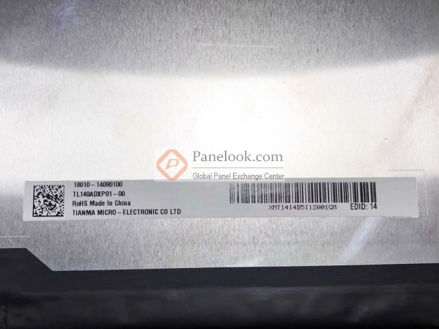 TIANMA TL140ADXP01-00 Overview - Panelook.com