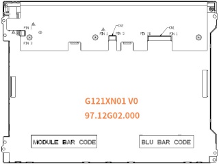 G121XN01 V0 AUO 12.1