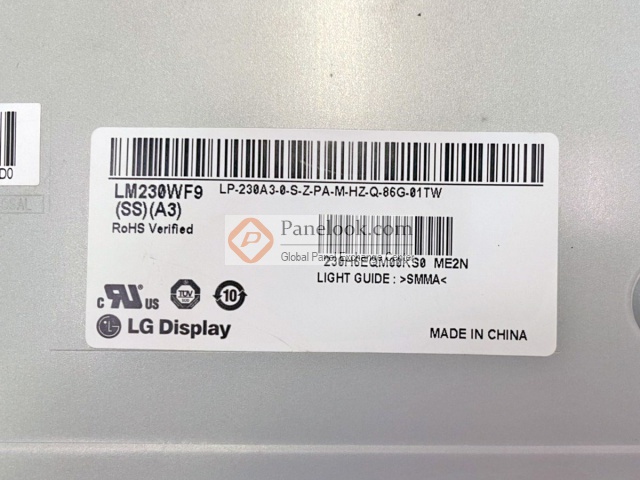 S.sページ LM230WF9-SSA3 Overview - Panelook.com