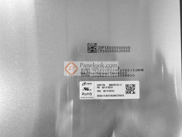 CSOT MNE007ZA1-4 Overview - Panelook.com