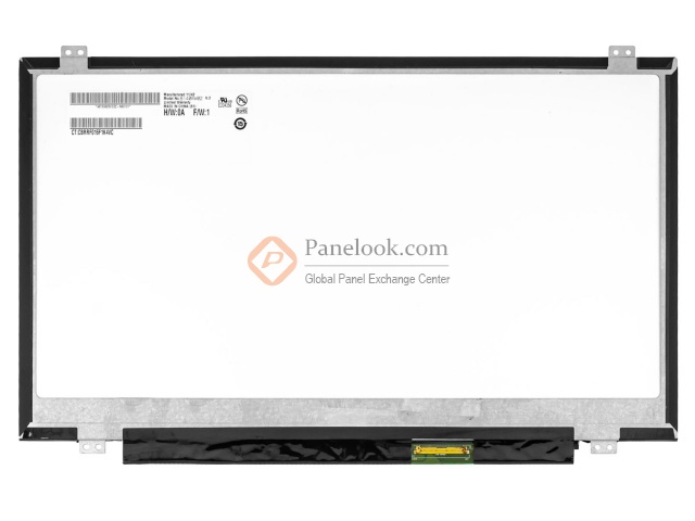 ノートPC用液晶パネル 14インチ 1600x900 AUO B140RW02 AUO B140RW02 V2 Overview - Panelook.com