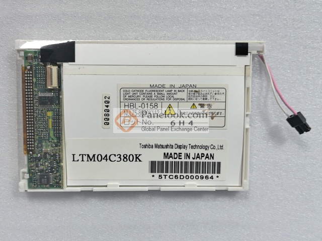 TOSHIBA LTM04C380K Overview - Panelook.com