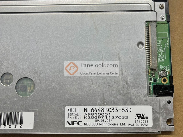 NL6448BC33-63D Overview - Panelook.com