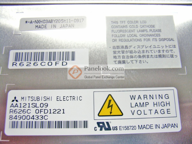 Mitsubishi AA121SL09 Overview - Panelook.com