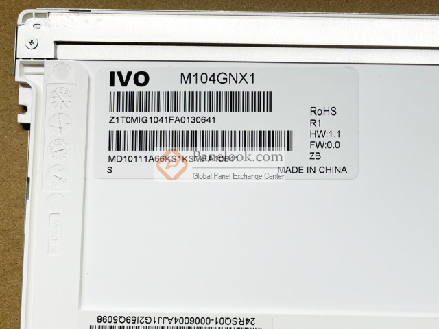 IVO M104GNX1 R1 Overview - Panelook.com