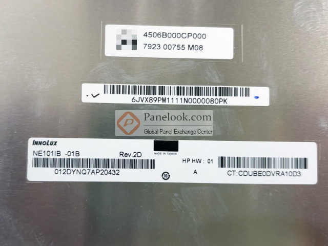 Innolux NE101IB-01B Overview - Panelook.com