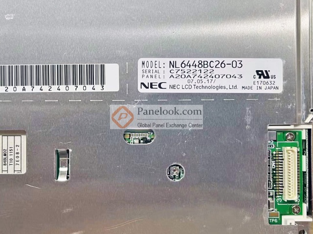 NLT NL6448BC26-03 Stock 275 pcs - Panelook.com