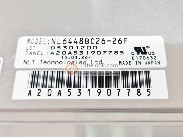 456ページ NL6448BC26-26F Overview - Panelook.com