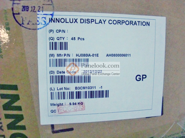 HJ080IA-01E Overview - Panelook.com