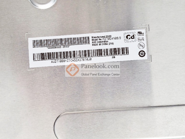 AUO M270DAN08.9 Overview - Panelook.com