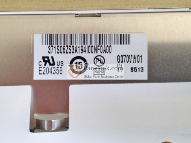 AUO G070VW01 V1 Stock 480 pcs - Panelook.com