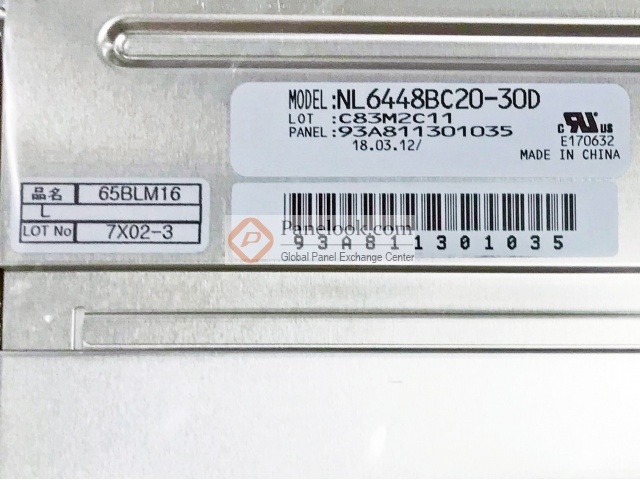 NEC NL6448BC20-30D Overview - Panelook.com