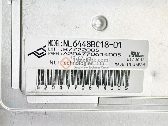 NEC NL6448BC18-01 Overview - Panelook.com