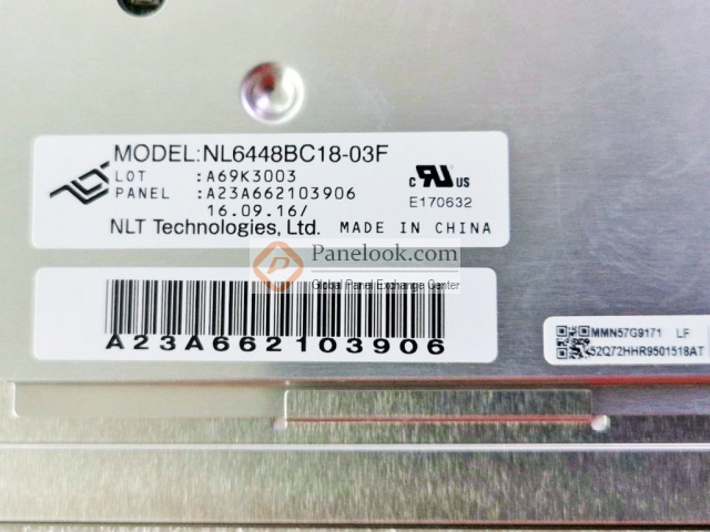 NEC NL6448BC18-03F Overview - Panelook.com