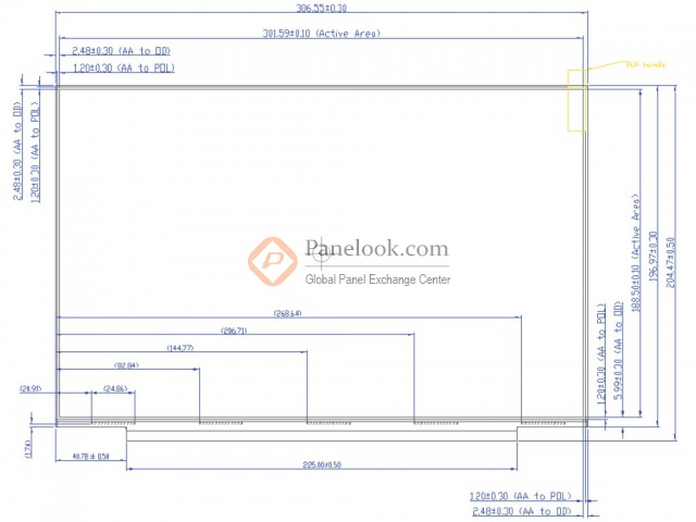 AUO B140QAN05.H Stock 86 pcs - Panelook.com