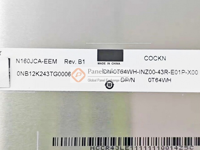 Innolux N160JCA-EEM Overview - Panelook.com