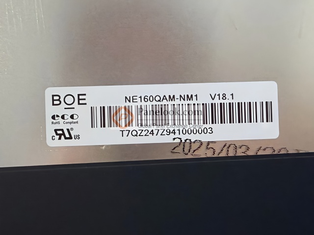 NE160QAM-NM1 Overview - Panelook.com