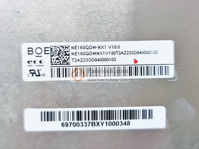 BOE NE160QDM-NX1 Overview - Panelook.com
