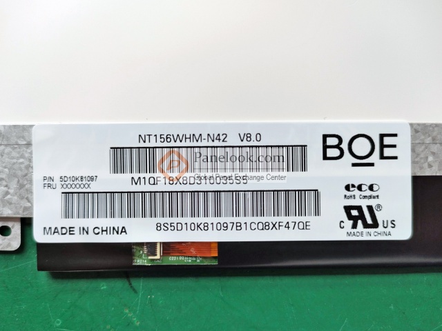 NT156WHM-N42 V8.0 Overview - Panelook.com