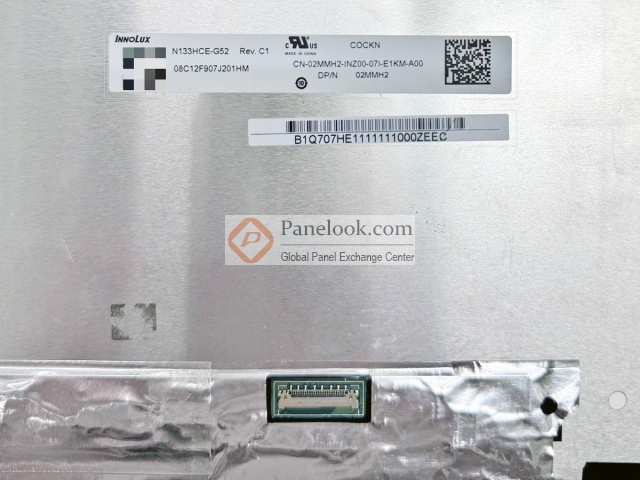Innolux N133HCE-G52 Overview - Panelook.com