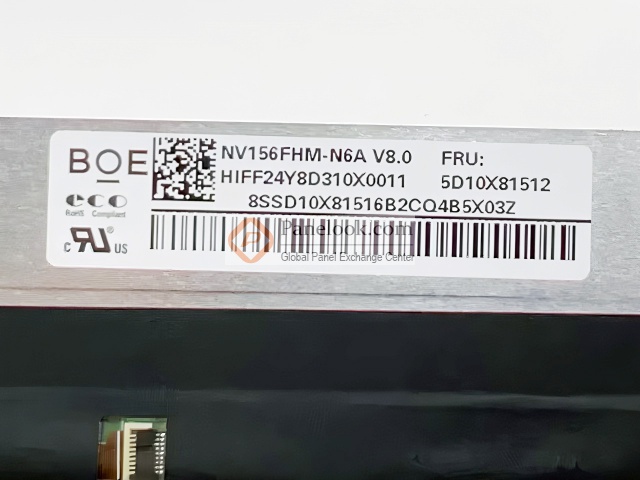 NV156FHM-N6A Overview - Panelook.com