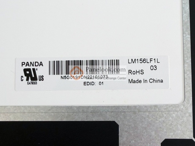 PANDA LM156LF1L03 Overview - Panelook.com