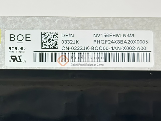 BOE NV156FHM-N4M Overview - Panelook.com