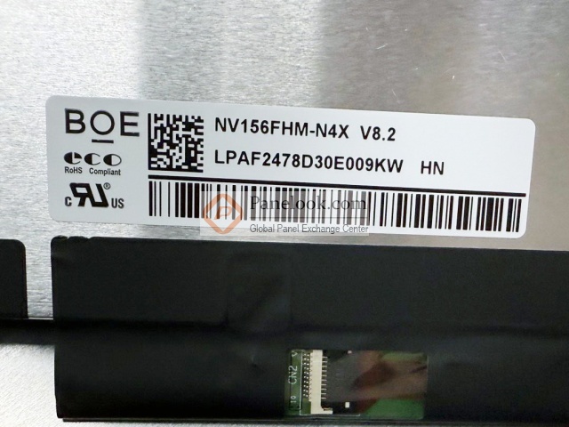 BOE NV156FHM-N4X Stock 500 pcs - Panelook.com