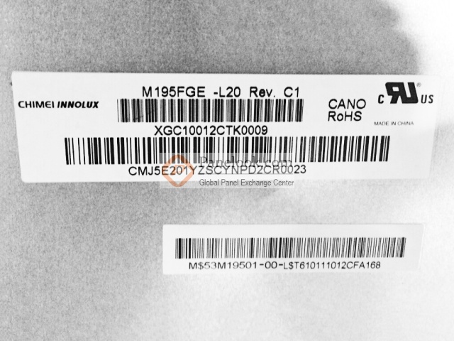 Innolux M195FGE-L20 Stock 500 pcs - Panelook.com