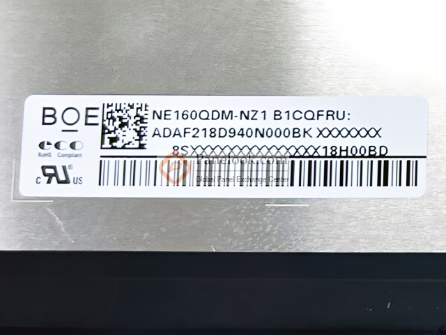 BOE NE160QDM-NZ1 Overview - Panelook.com