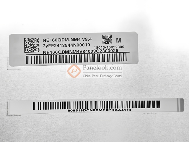 NMAページ BOE NE160QDM-NM4 Overview - Panelook.com