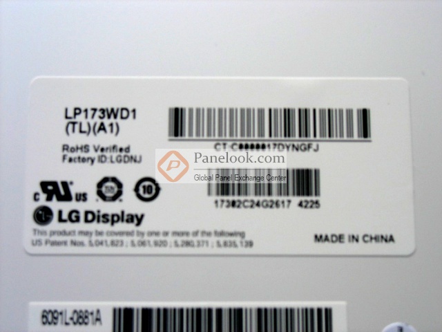 Dalle écran LCD LED 17.3" LP173WD1 - Neuf Visiodirect, Compatible, Garantie 1 An