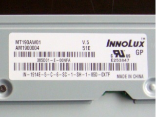 MT190AW01 V.5 information