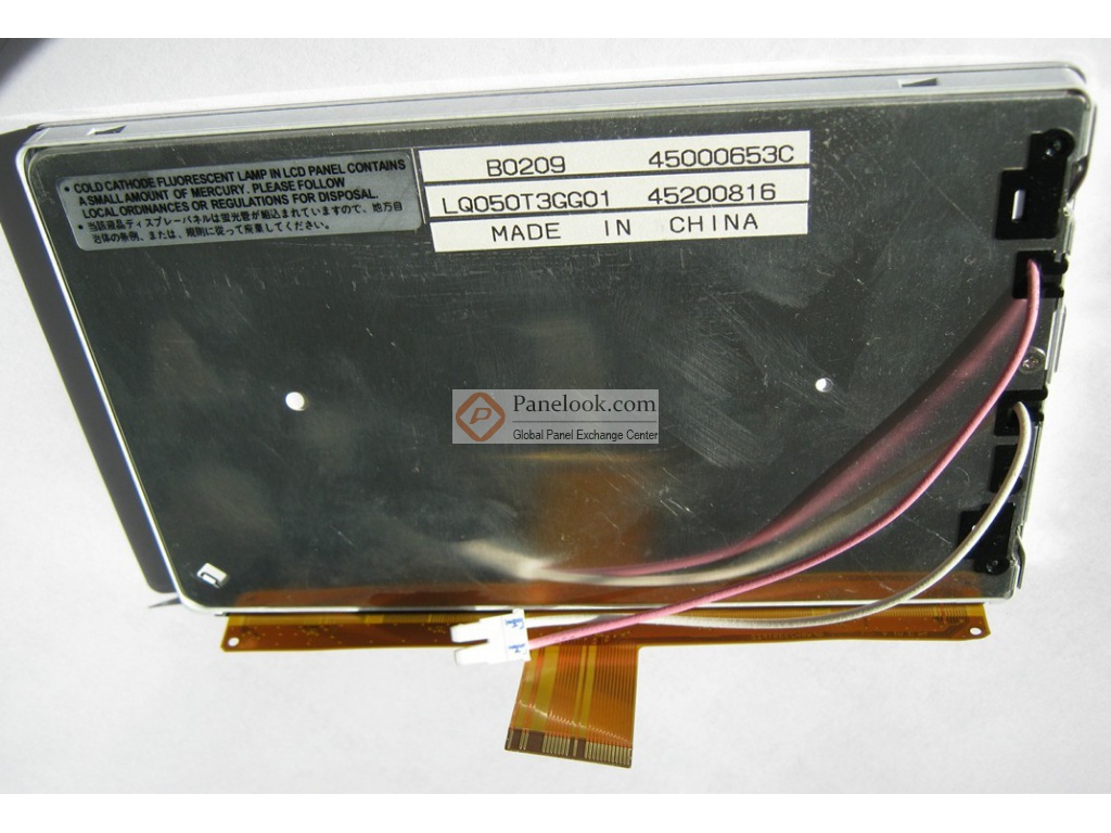 Sharp LQ050T3GG01 Overview - Panelook.com