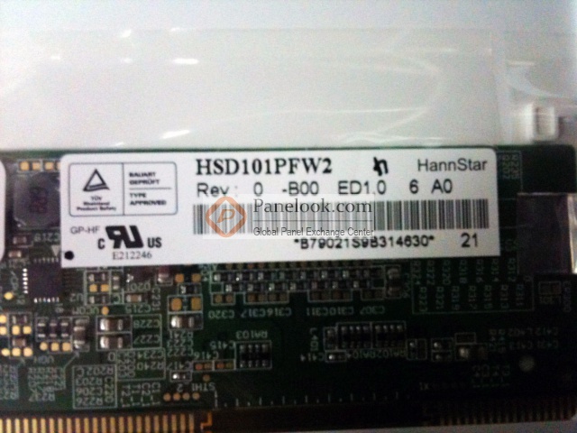 Écran LCD LED 10.1 Pouces WSVGA Hannstar HSD101PFW2 Compatible - Neuf, Garantie 1 An, Format 16:9