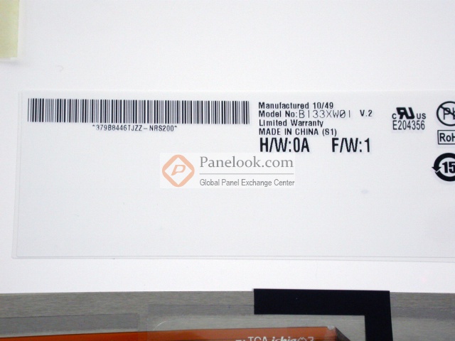 AU OPTRONICS B133XW01 V2 13.3 " Schermo Per Portatile Ricambio