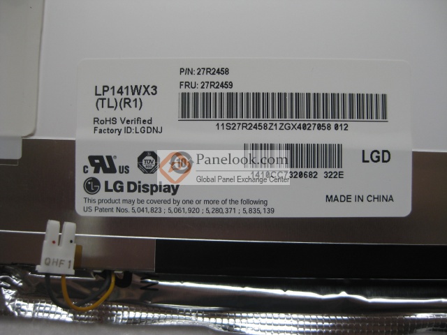 Dalle d'écran pour Samsung LG LP141WX5 (TL)(N1) - Dalle écran de