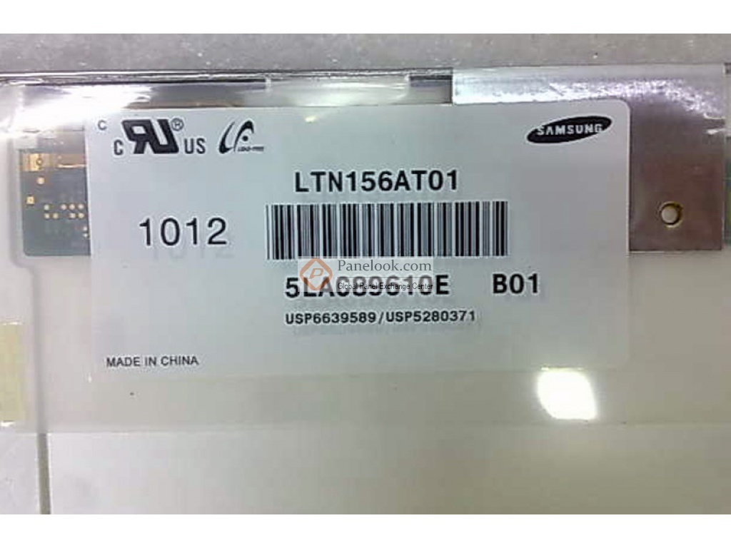 Samsung LTN156AT01-B01 Overview - Panelook.com