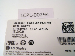 LG Display LP154WX5-TLC2 Overview 